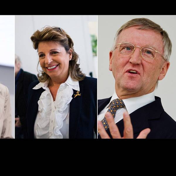 Gehören zu den Reichsten in NRW: Bert Flossbach, Simone Bagel-Trah, Babette Albrecht und Walter P.J. Droege (v.l.)