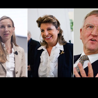 Gehören zu den Reichsten in NRW: Bert Flossbach, Simone Bagel-Trah, Babette Albrecht und Walter P.J. Droege (v.l.)