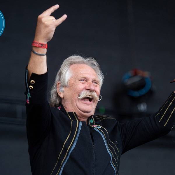 Henning Krautmacher, Sänger der Höhner, steht beim Wacken Open Air Festival auf der Bühne.