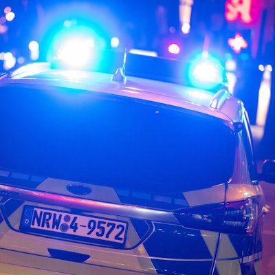 Ein Polizeiauto in Köln. (Symbolbild)