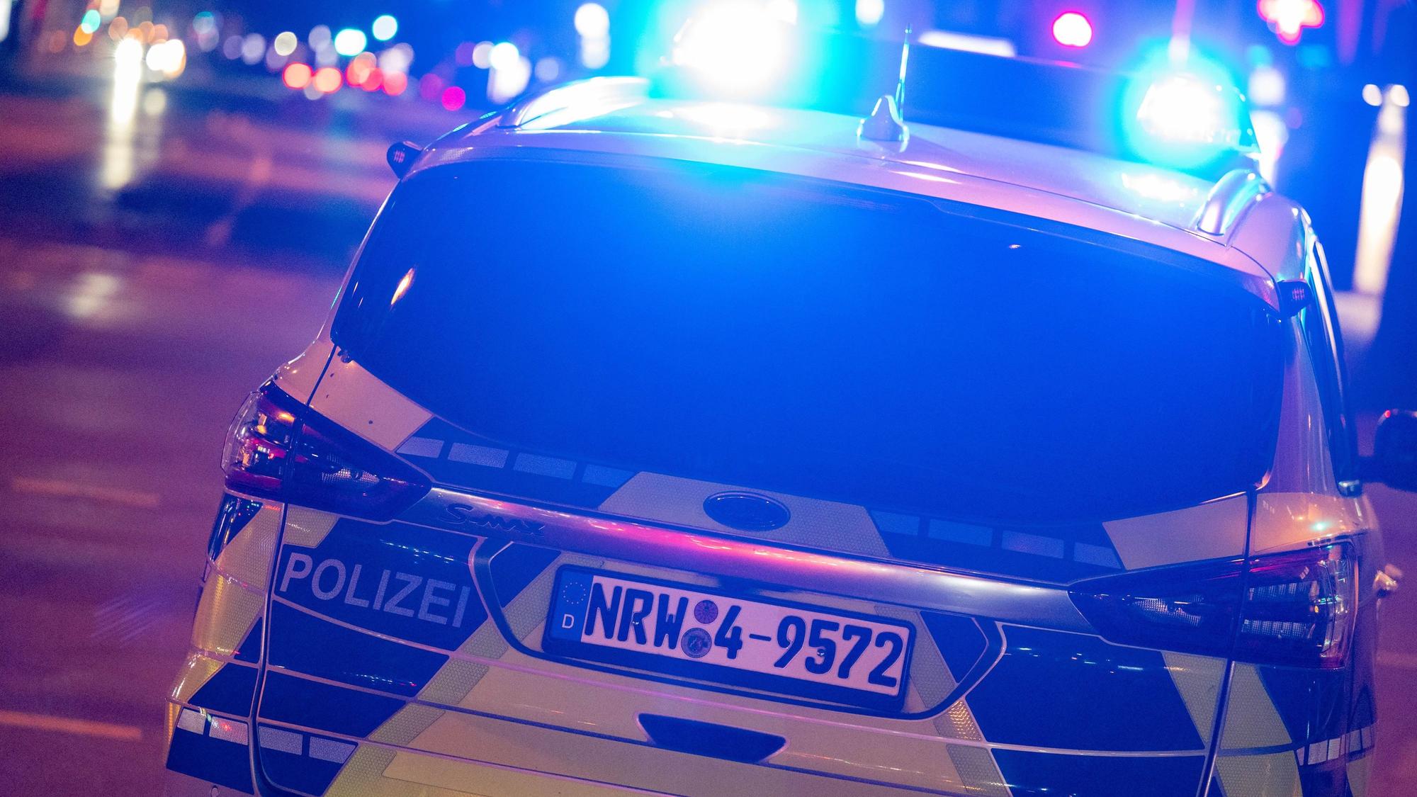 Die Polizei ist auf den Ringen im Einsatz.