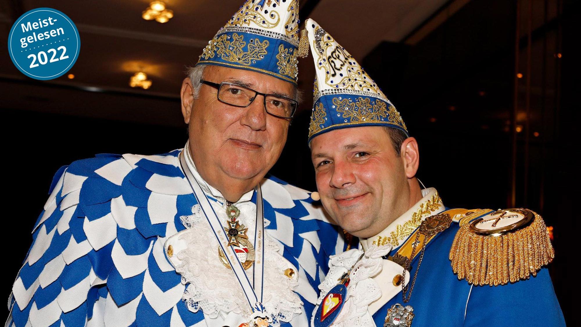 Peter Griesemann mit Sohn Björn im Jahr 2019