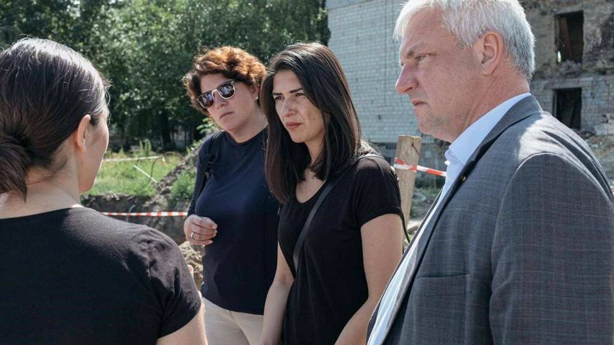 Serap Güler (CDU) in Kiew Ende Juni 2022