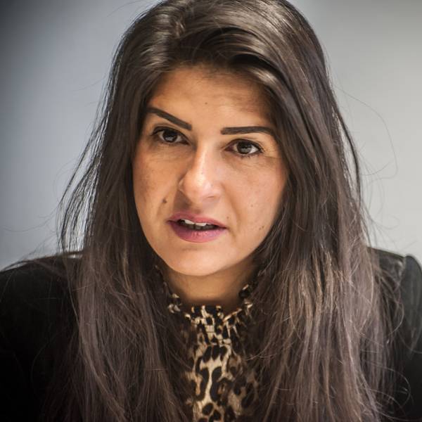 Die Bundestagsabgeordnete Serap Güler (Wahlkreis 101 Köln/Leverkusen) in der Redaktion beim Interview. Foto: Ralf Krieger