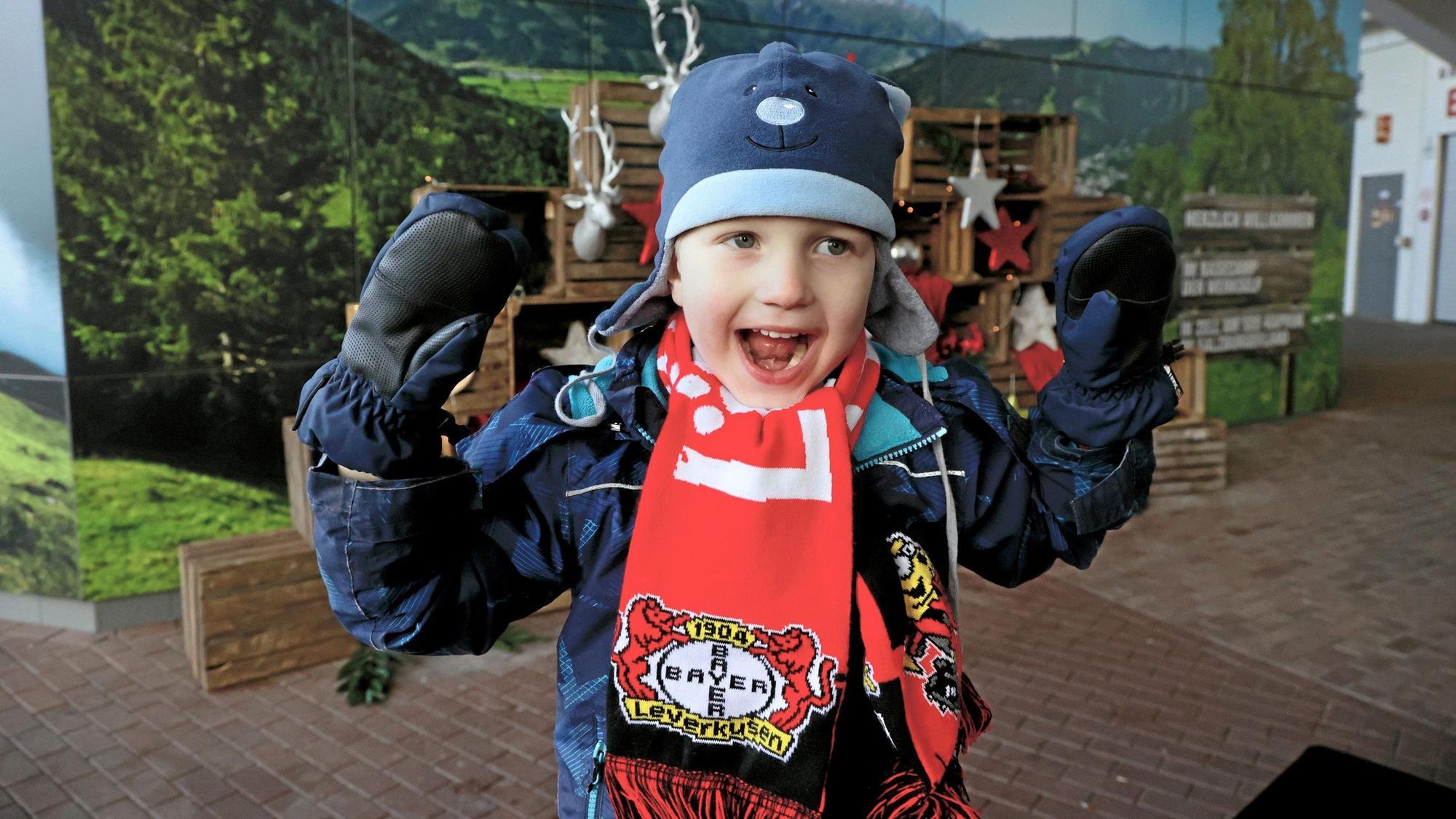 Weihnachtsevent bayer 04 Leon ,4.Jahre
Foto: Michael Wand
