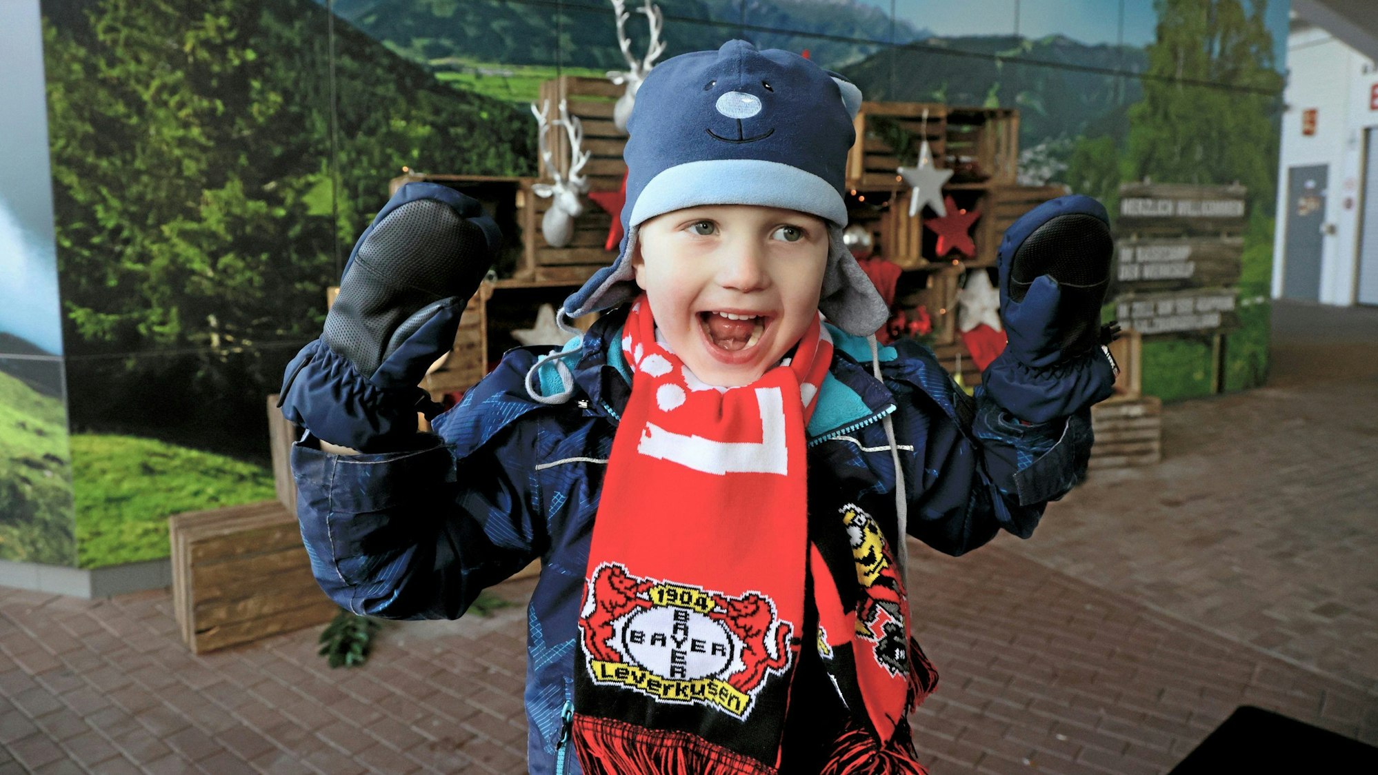 Weihnachtsevent bayer 04 Leon ,4.Jahre
Foto: Michael Wand