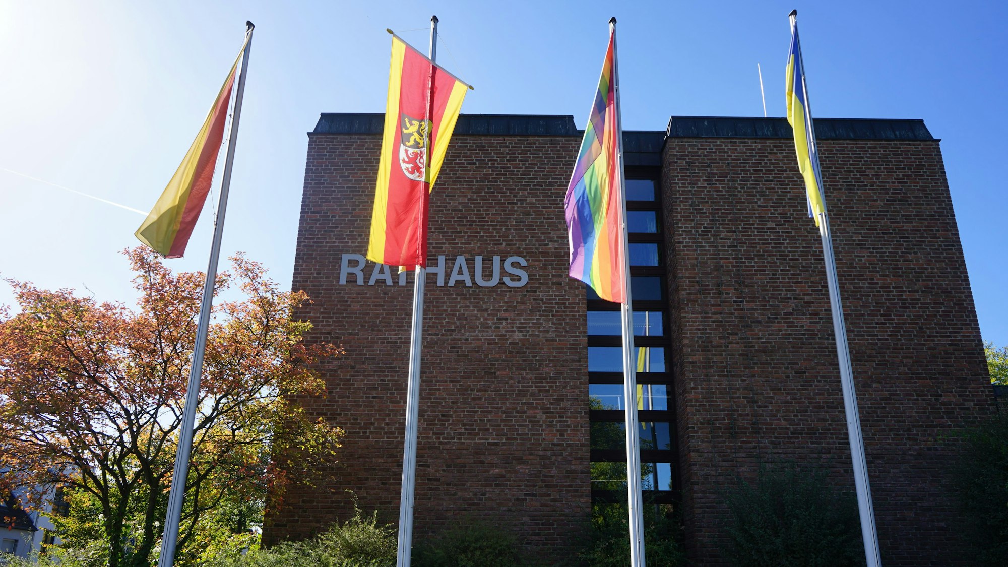 Das Foto zeigt das Rathaus in Kerpen.