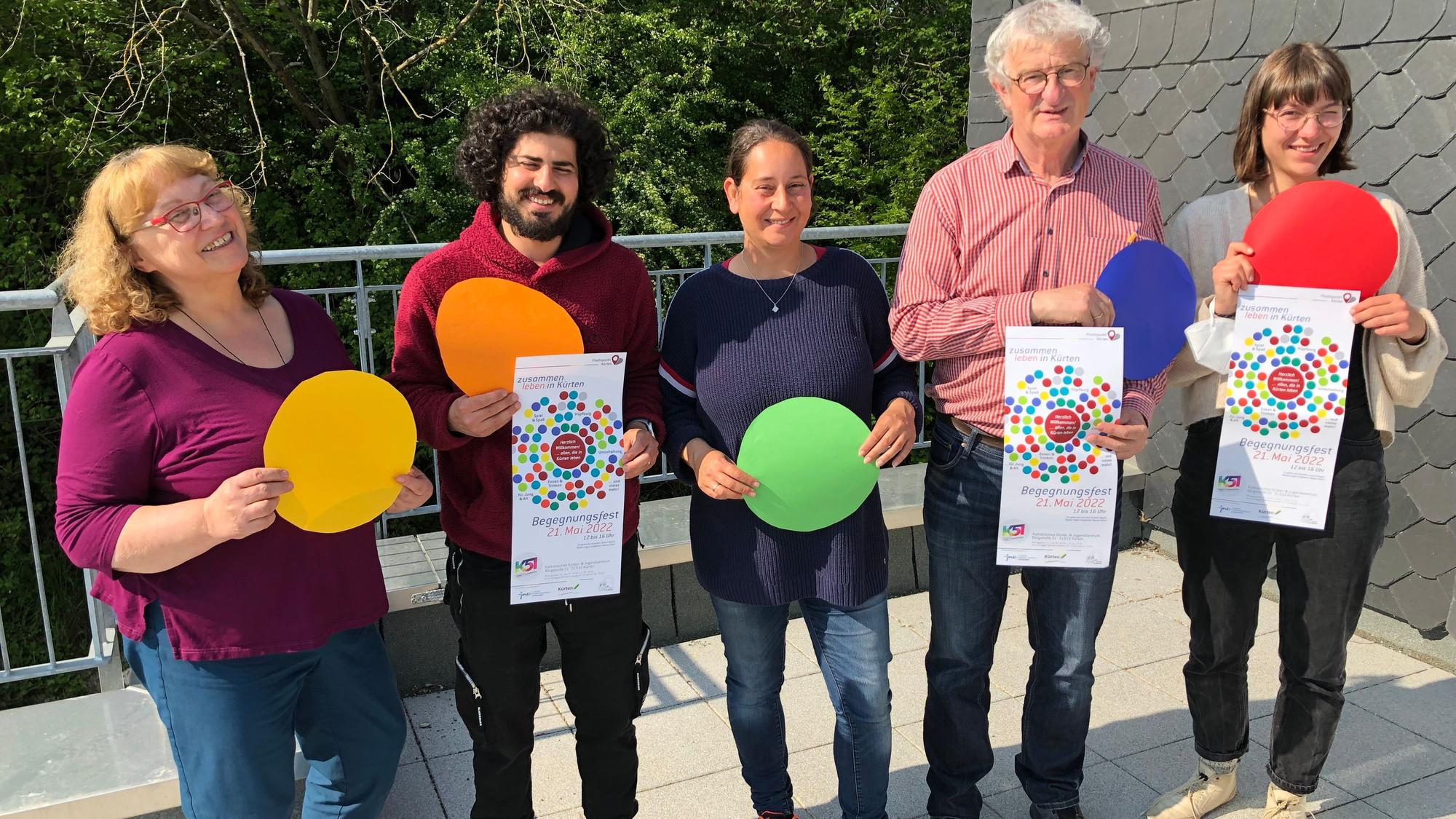 Beim Sommerfest am Jugendzentrum Kürten stellen Akteure des Fluchtpunkts Kürten ihre Arbeit vor.