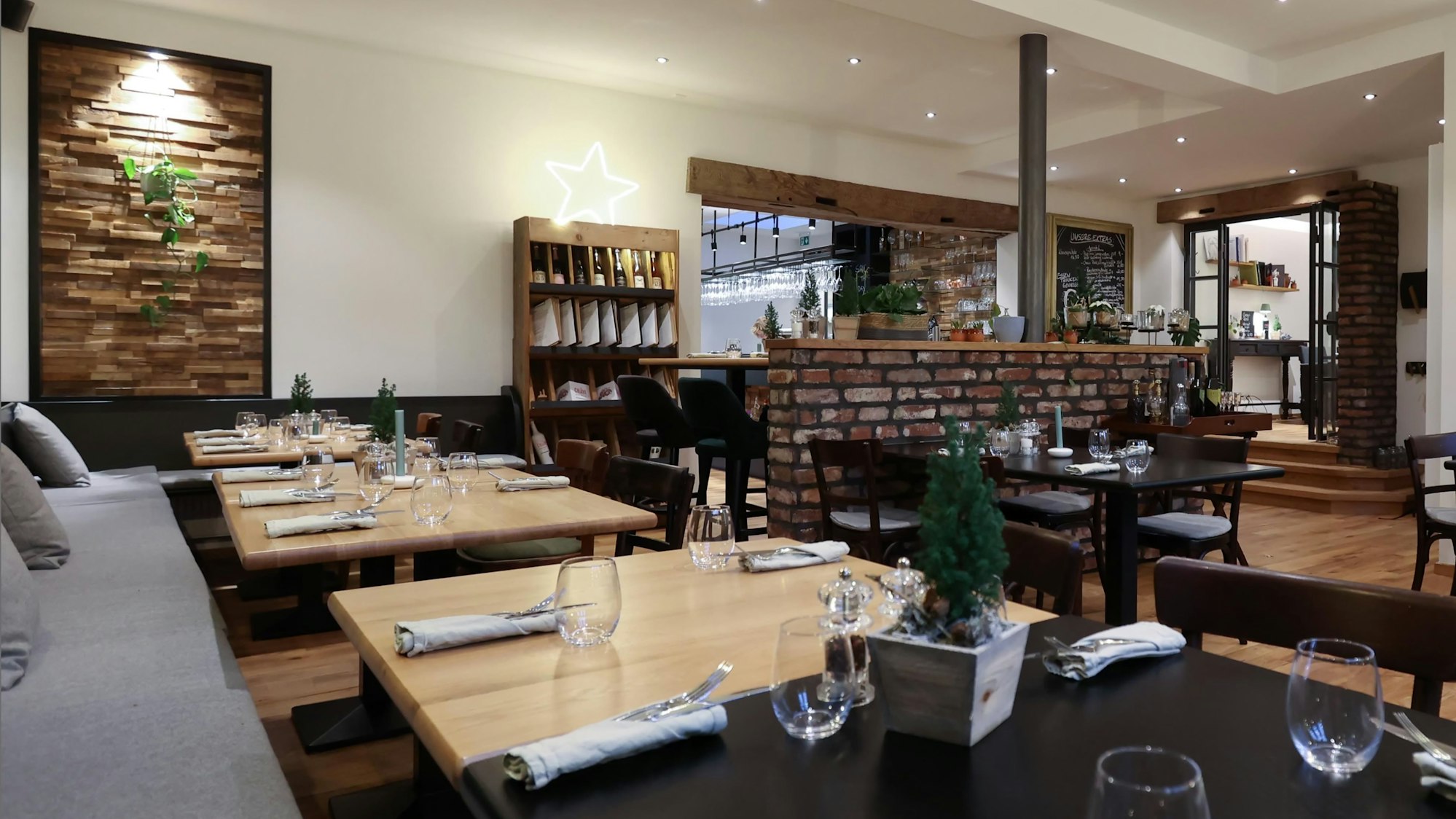 Gastraum des Restaurants