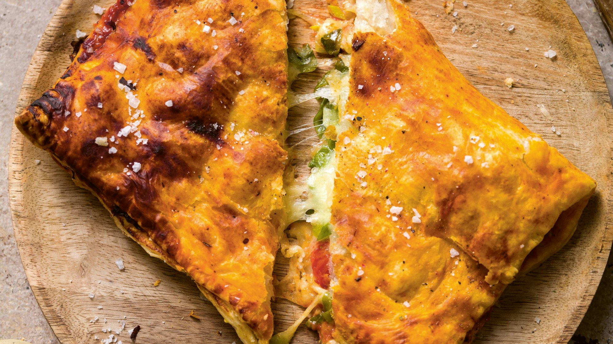 Blätterteig-Calzone