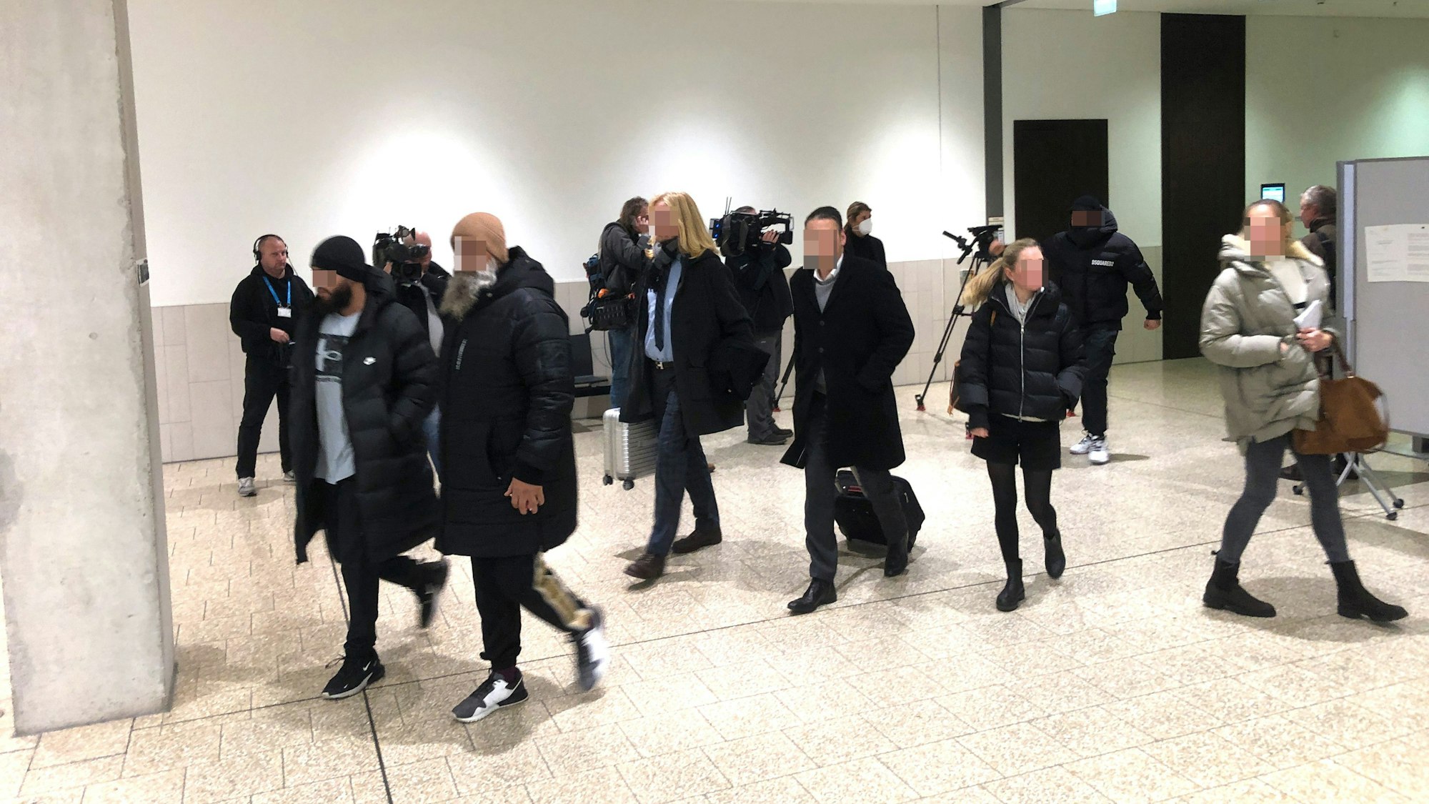 Al zein Clanprozess, Düsseldorfer Landgericht. Foto: Ralf Krieger