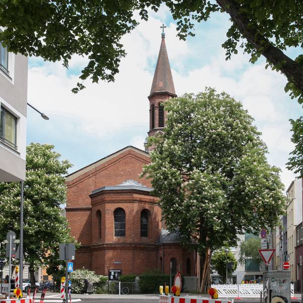 Friedenskirche in Köln-Ehrenfeld.