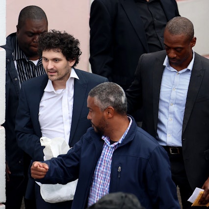 Sam Bankman-Fried am 21. Dezember in Nassau