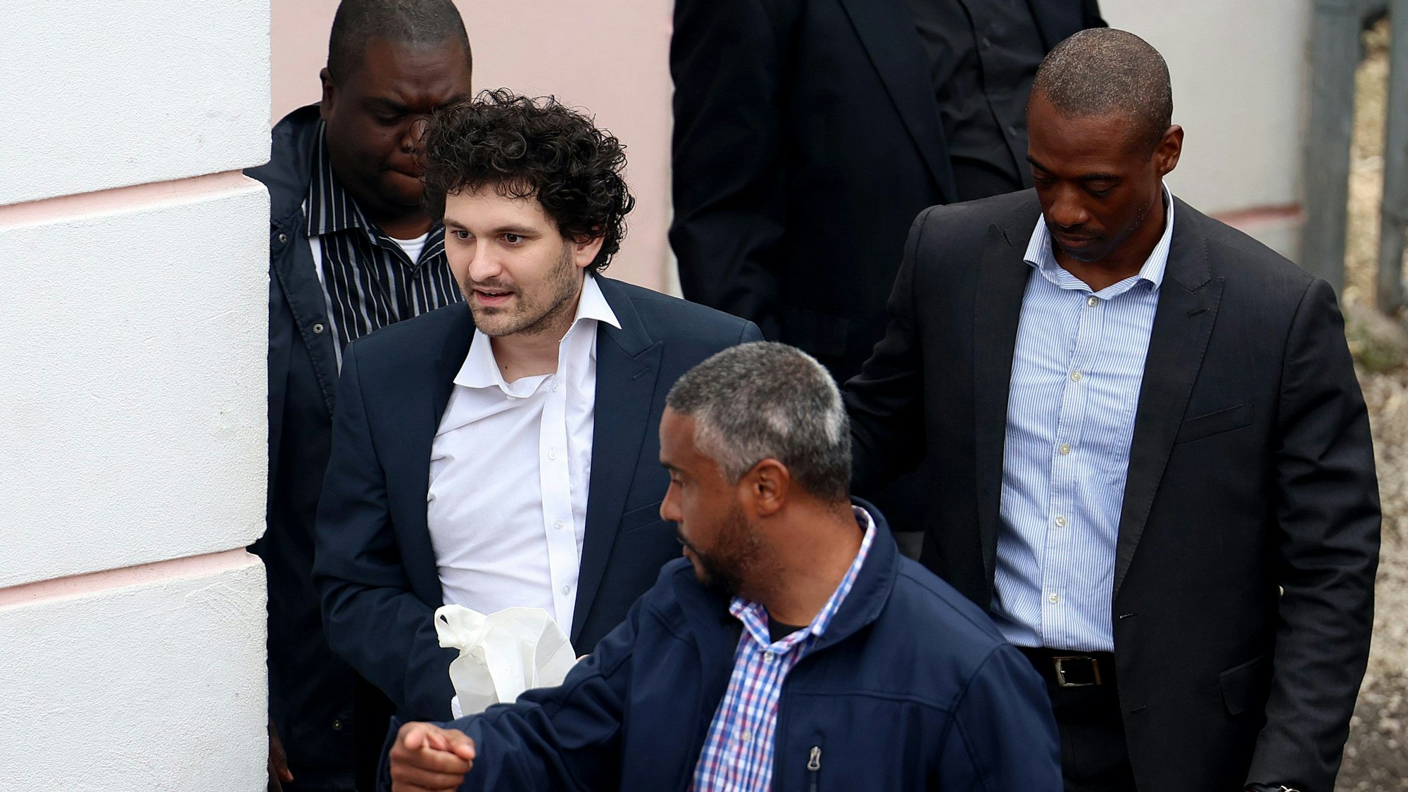 Sam Bankman-Fried am 21. Dezember in Nassau