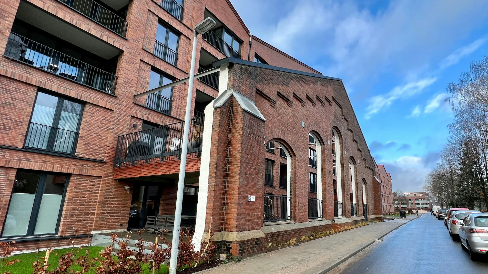 Fakultätsstraße in der Neuen Bahnstadt Opladen