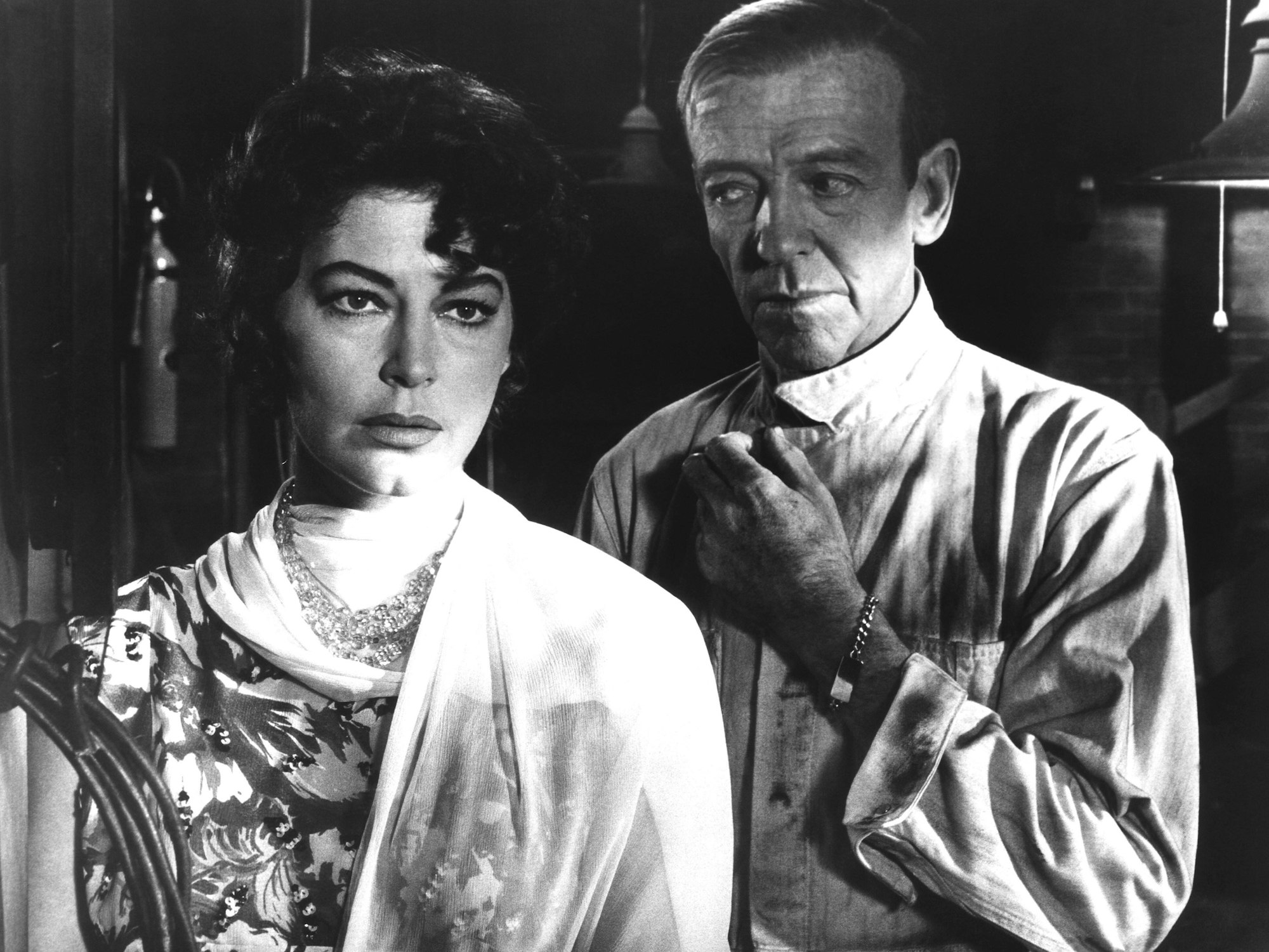 Ava Gardner neben Fred Astaire.