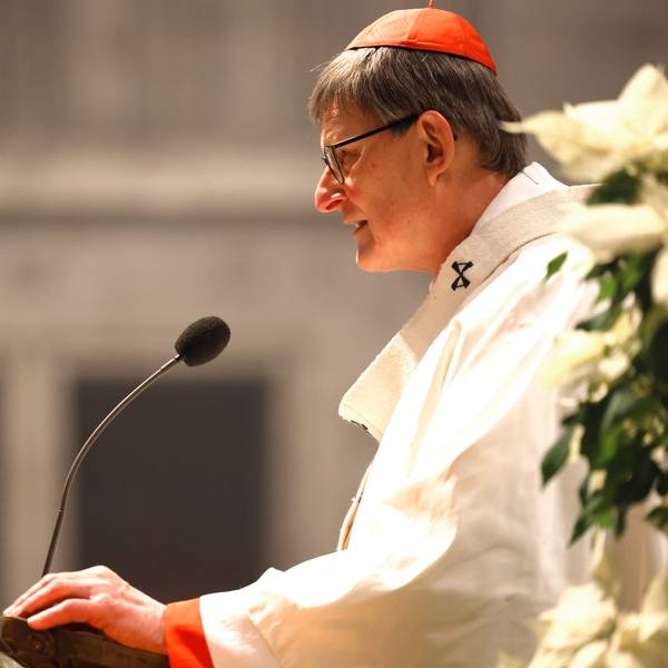 Kardinal Rainer Maria Woelki zelebriert im Kölner Dom das weihnachtliche Pontifikalamt am 1. Weihnachtstag.