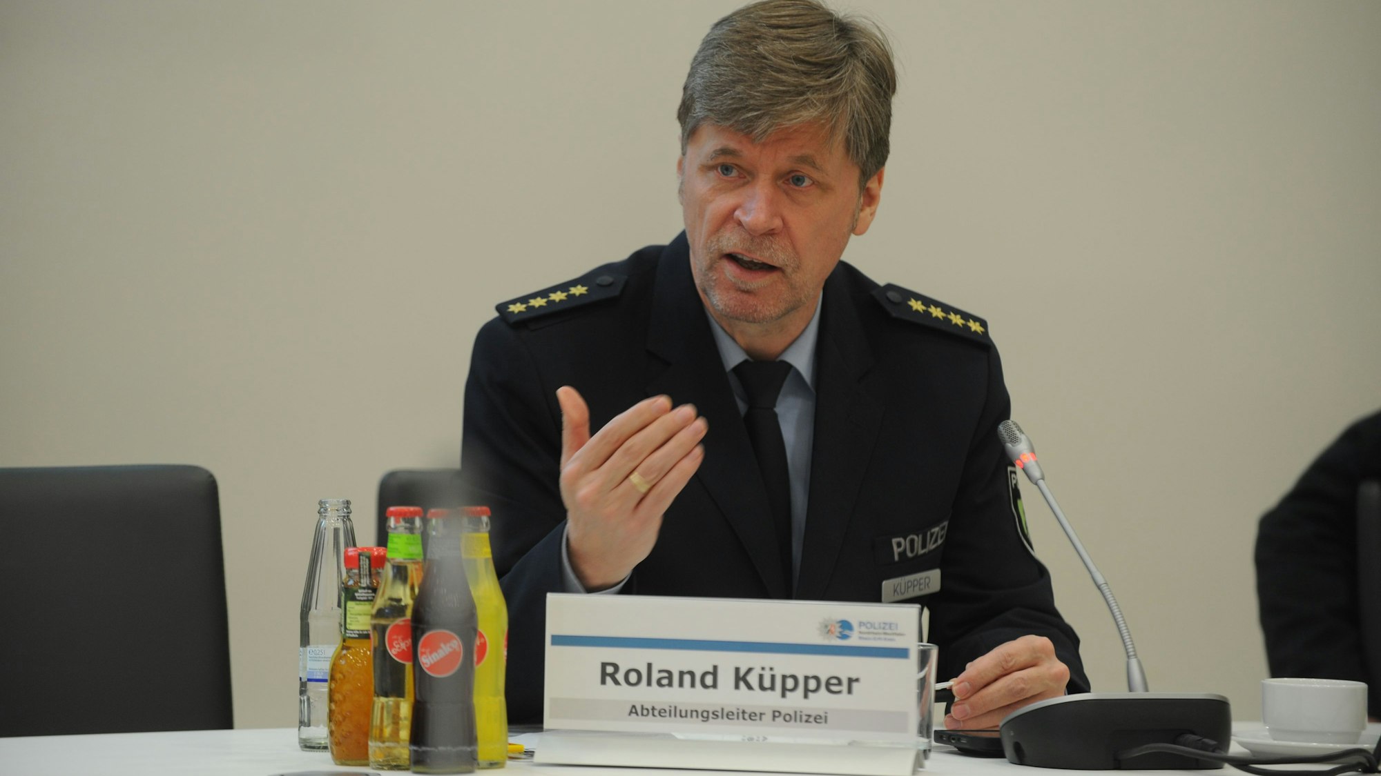 Roland Küpper bei einem Pressetermin.