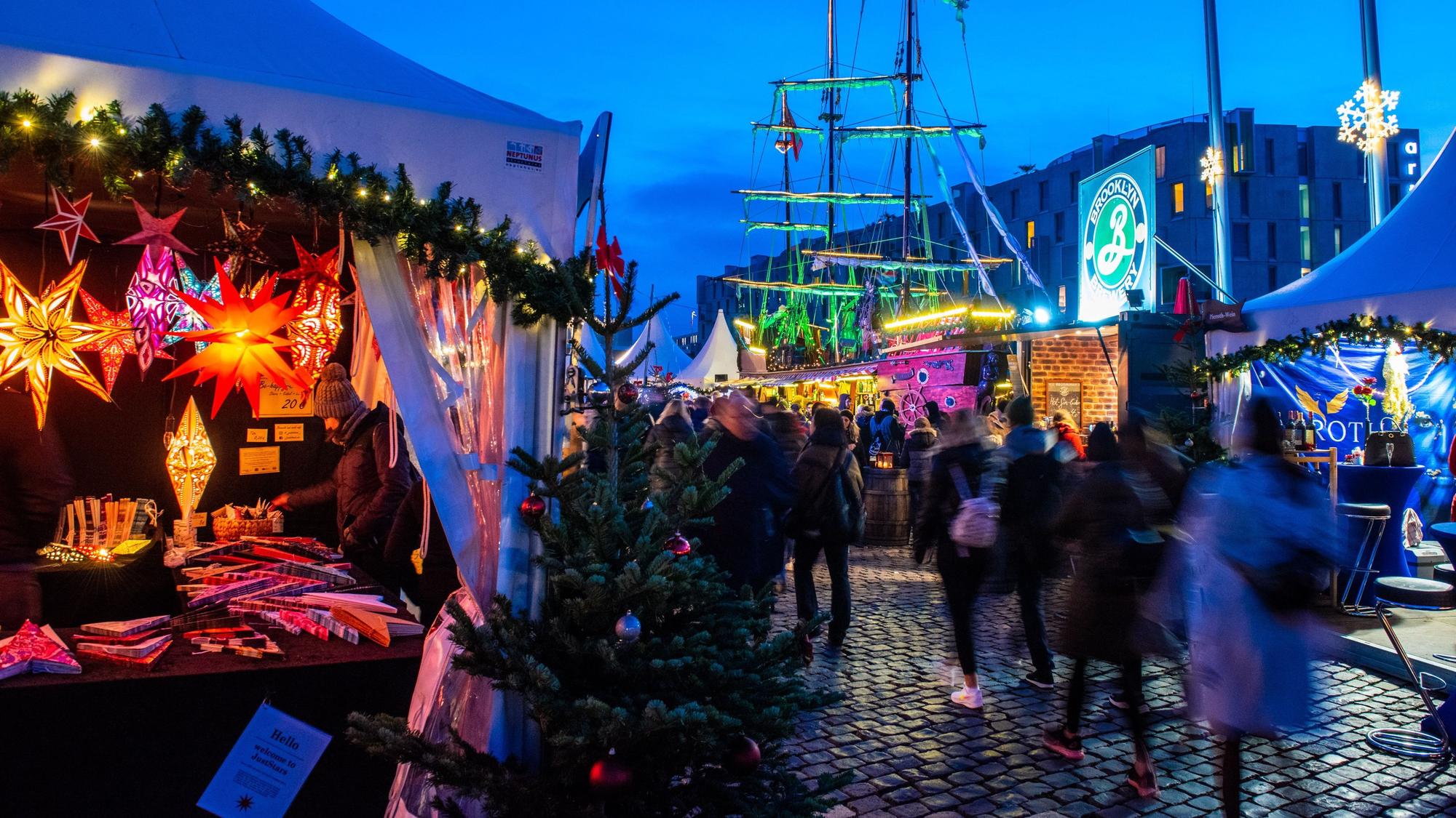 Hafen-Weihnachtsmarkt Schokoladenmuseum Köln