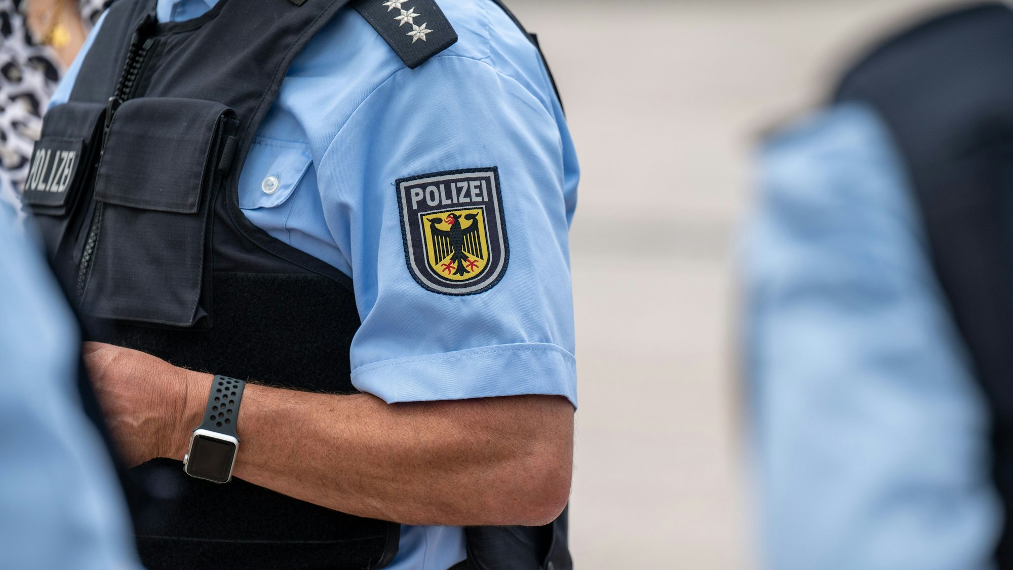 Bundespolizisten kontrollierten den aus Sarajewo eingereisten Mann.