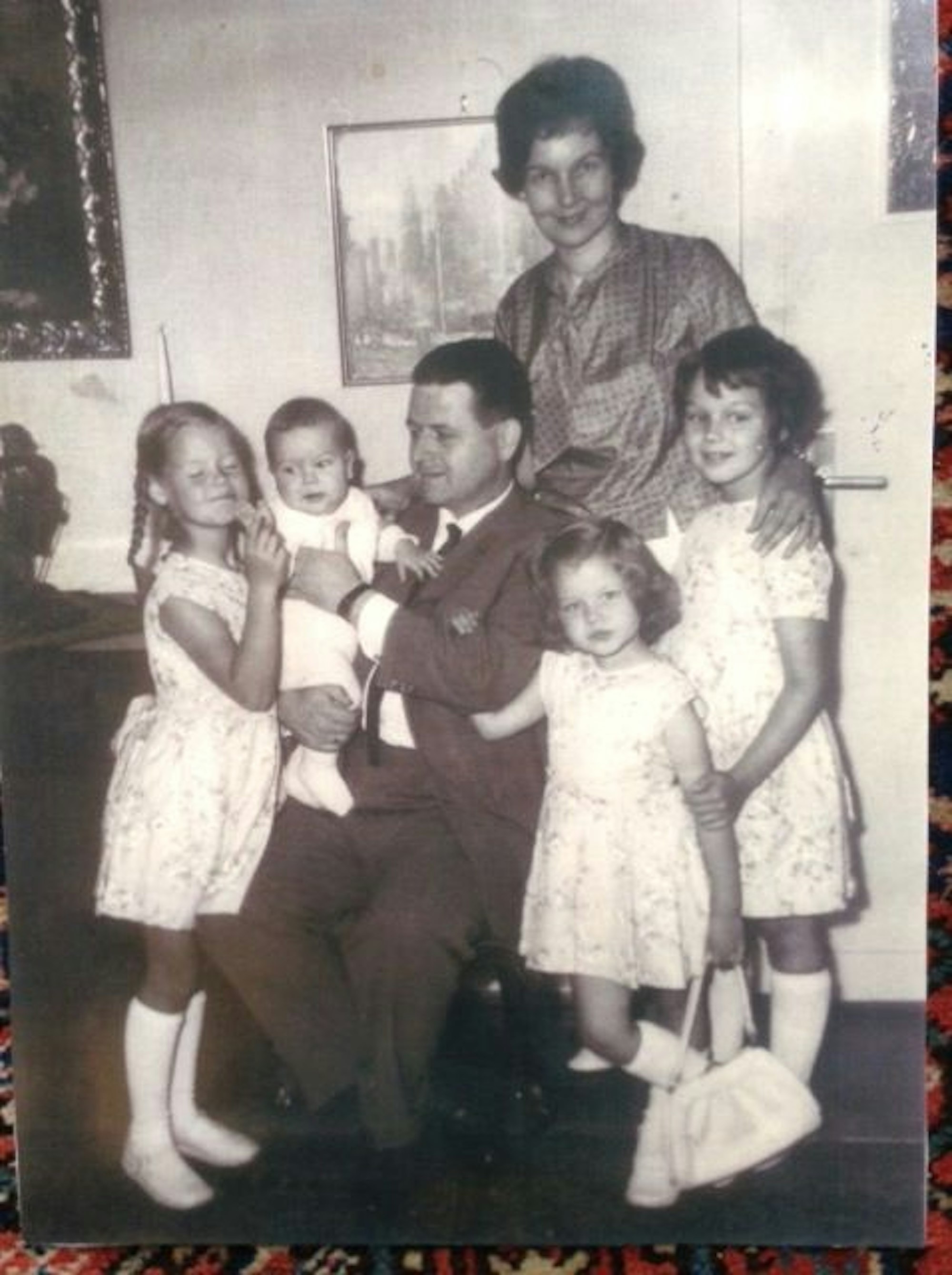 Familie Valder mit Mutter Hannemarie.