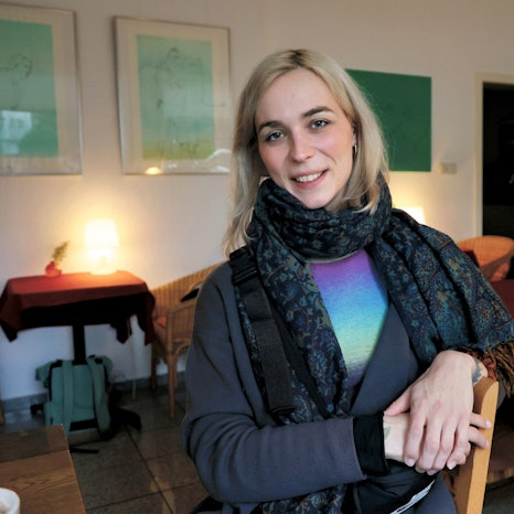 Die Bundestagsabgeordnete der Leverkusener Grünen, Nyke Slawik.