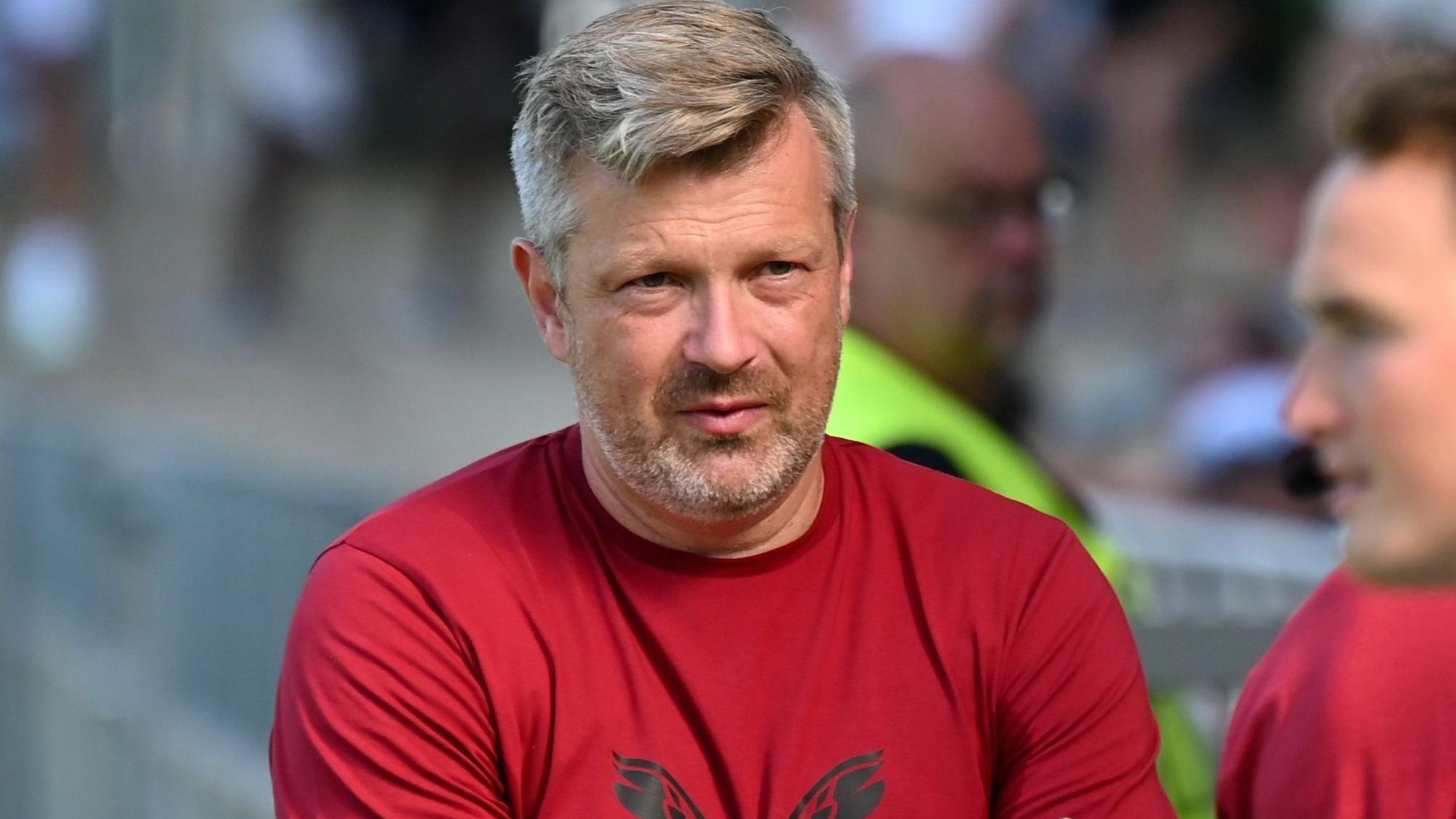 14.08.2022,Fussball-Bayer Leverkusen U19-VFB Hilden
TR: Sven Hübscher
Foto: Uli Herhaus