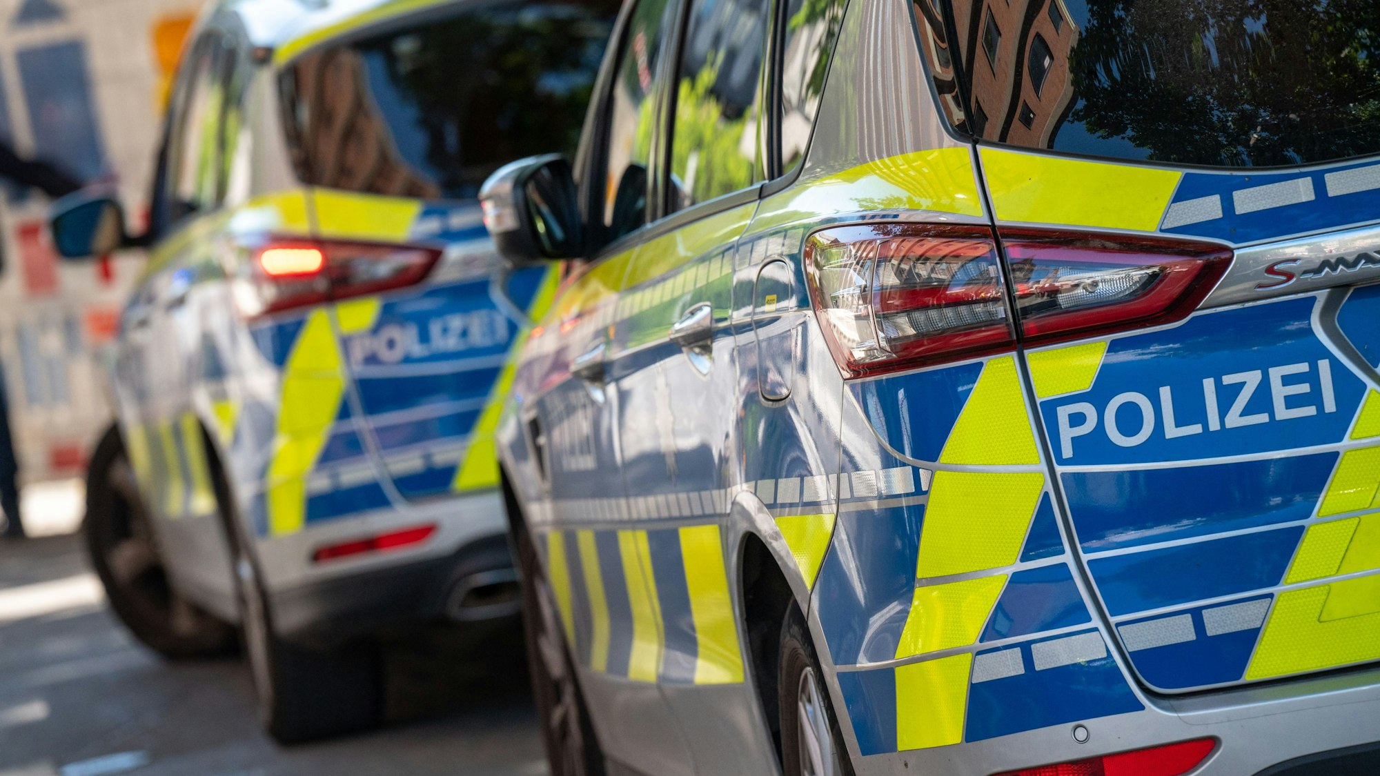 Streifenwagen der Polizei