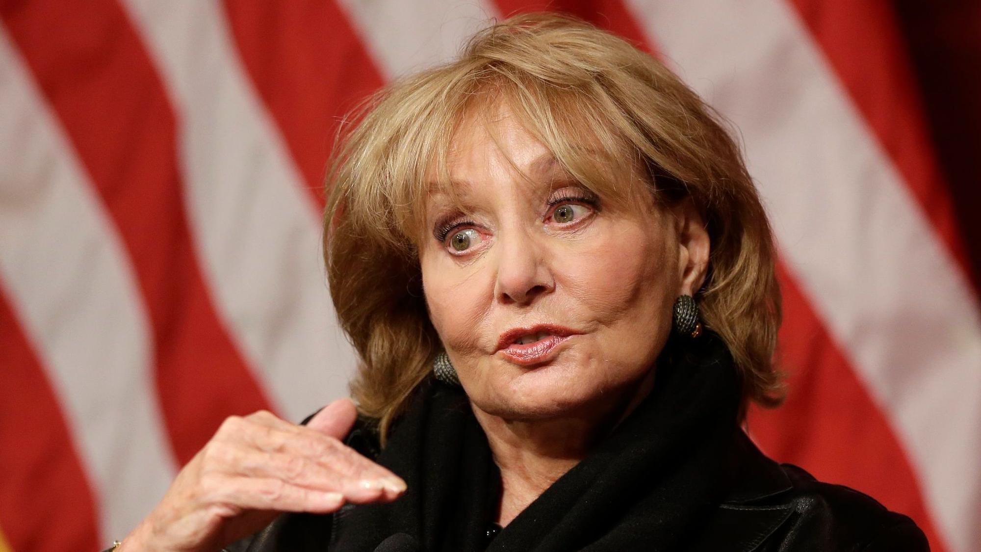 Barbara Walters war über ein halbes Jahrhundert im Fernsehgeschäft tätig.