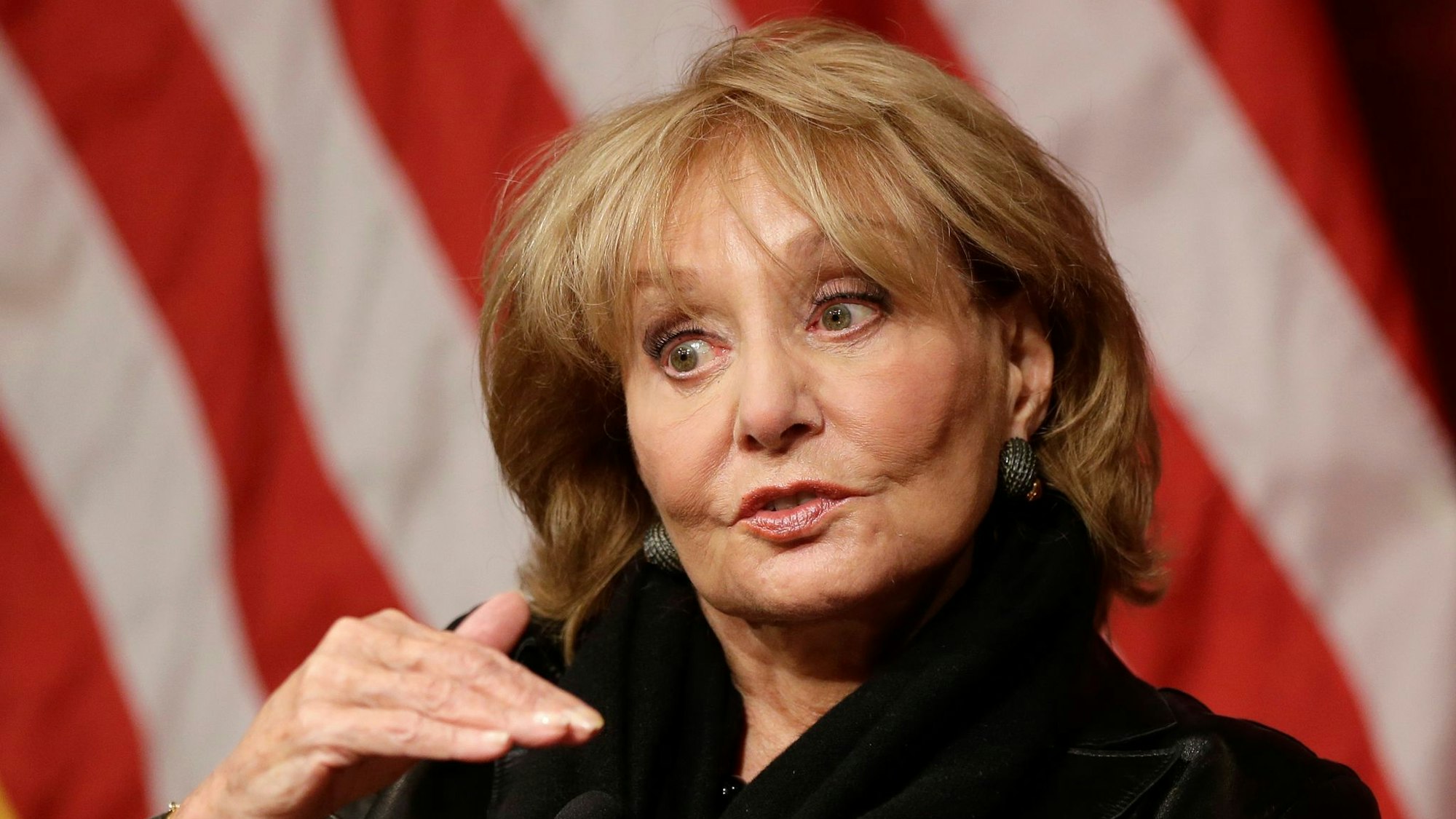 Barbara Walters war über ein halbes Jahrhundert im Fernsehgeschäft tätig.