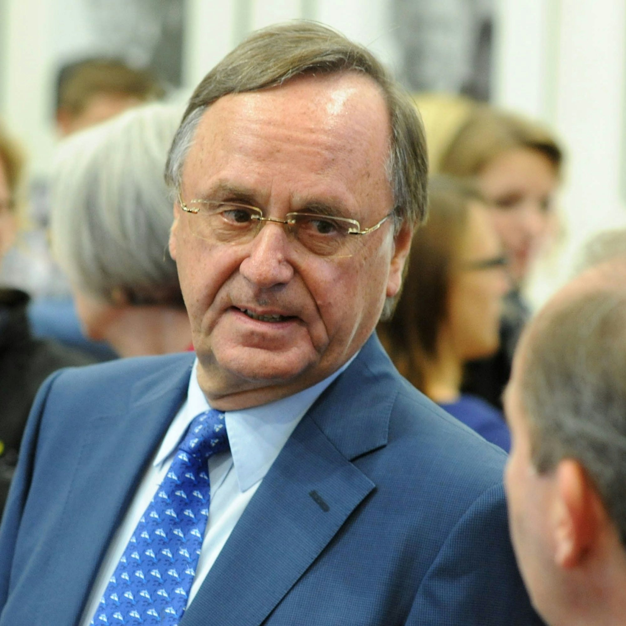 Das Bild zeigt den ehemaligen Landrat Werner Stump.