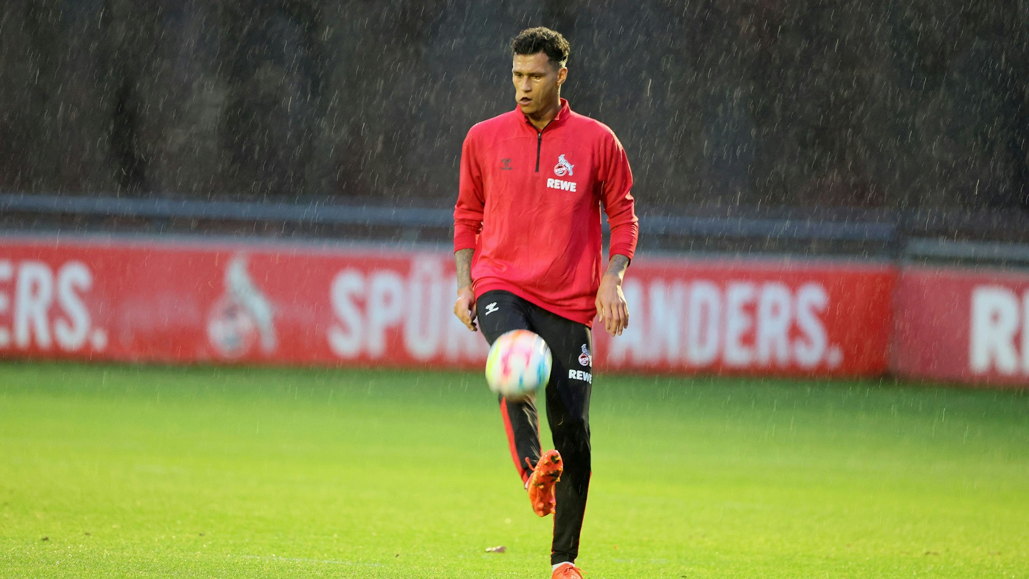 1. FC Köln, Individualtraining, Davie Selke (1. FC Köln) 02.01.2023, Bild: Herbert Bucco