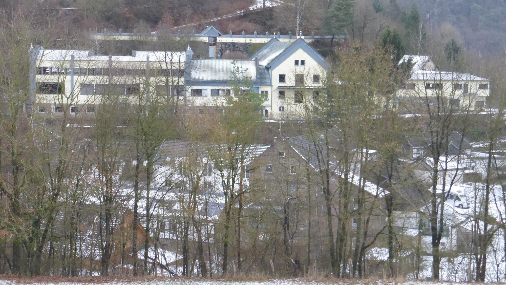 Blick auf das Kastell in Kreuznaaf.