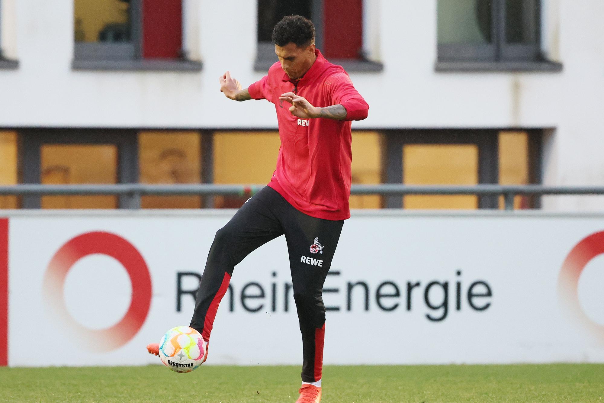 1. FC Köln, Individualtraining, Davie Selke (1. FC Köln) 02.01.2023, Bild: Herbert Bucco