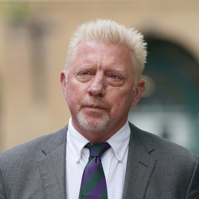 Boris Becker bei der Urteilsverkündung am Southwark Crown Court.
