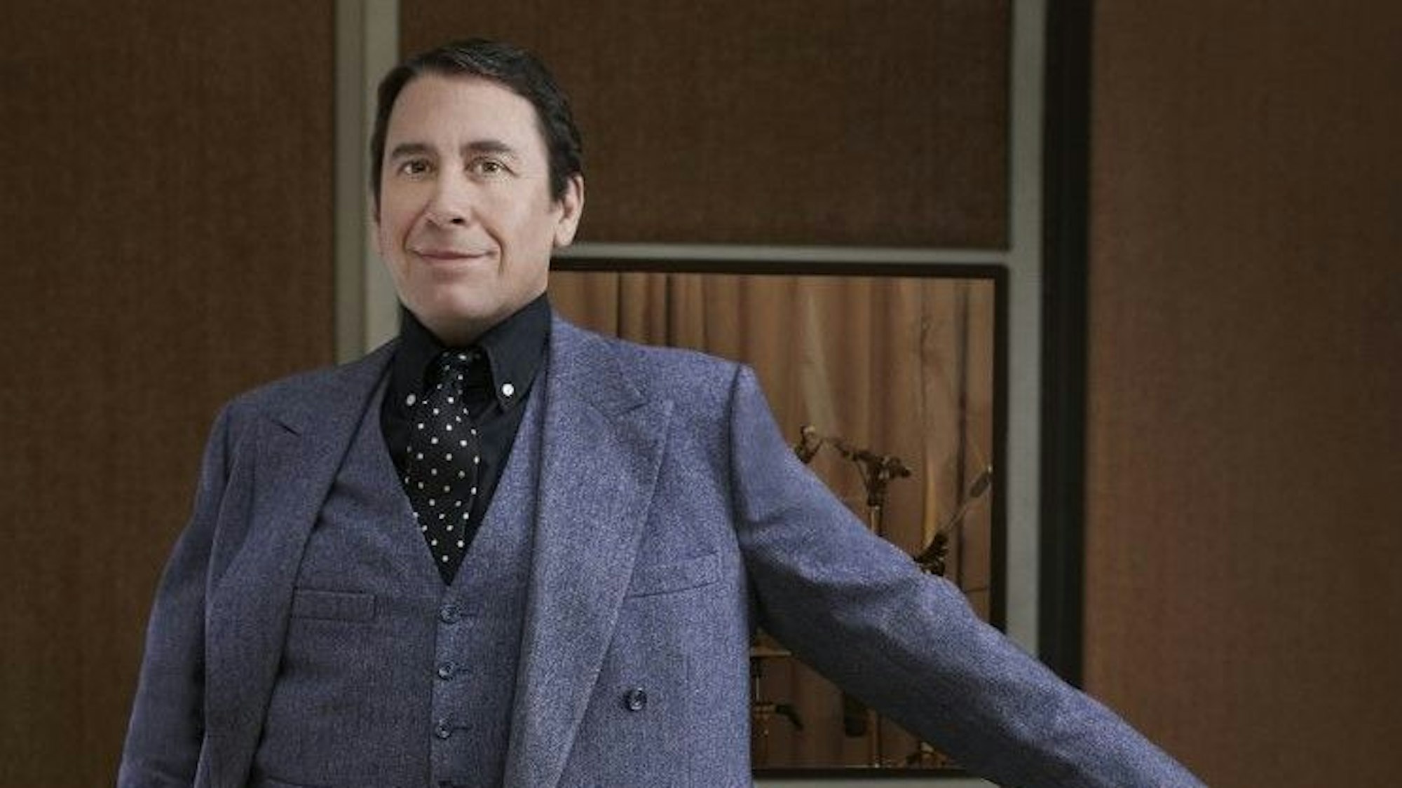 Der englische Musiker, Entertainer und Moderator Jools Holland.