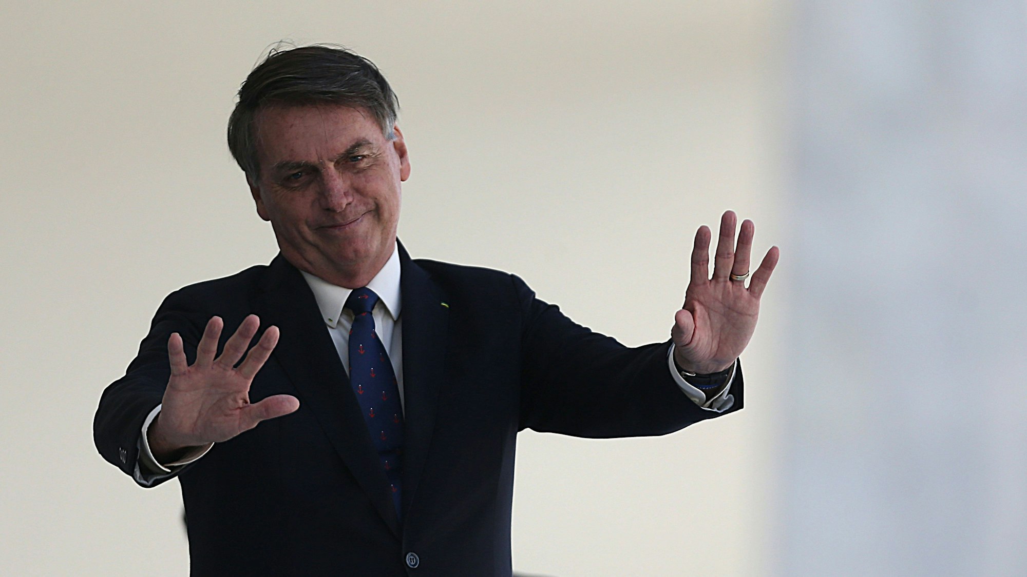 Jair Bolsonaro bei einem Auftritt 2020