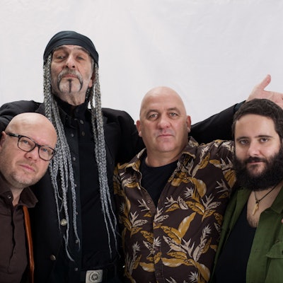 Die Mitglieder der Band Dead Slow Stampede