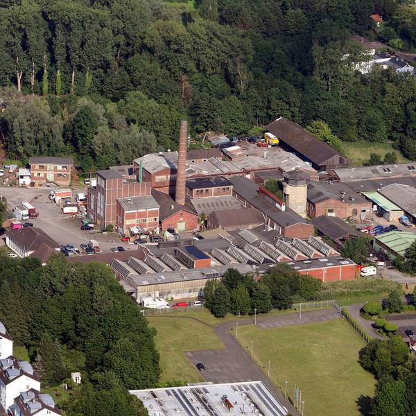 Luftbild vom Wachendorff-Gelände in Bergisch Gladbach.
