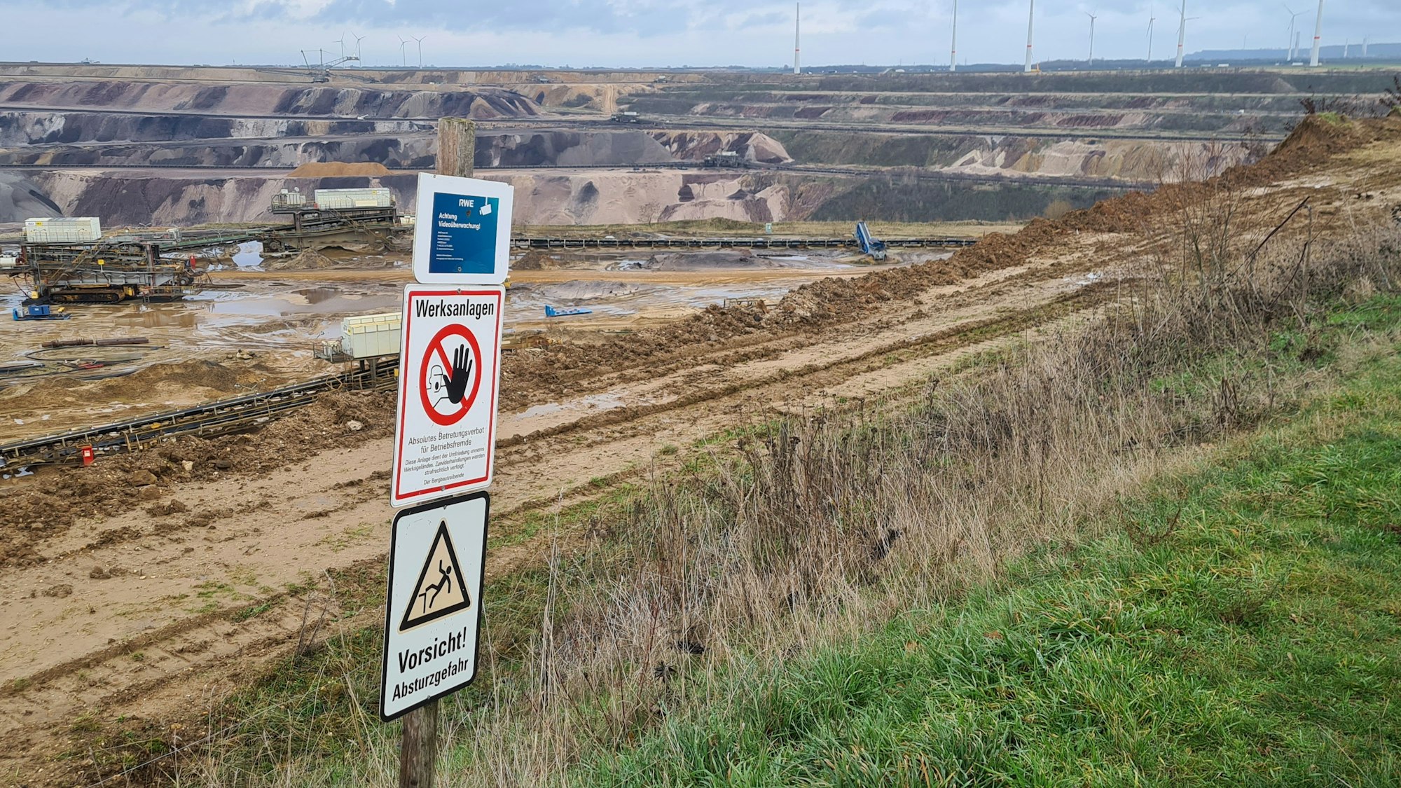 Der Tagebau Garzweiler.