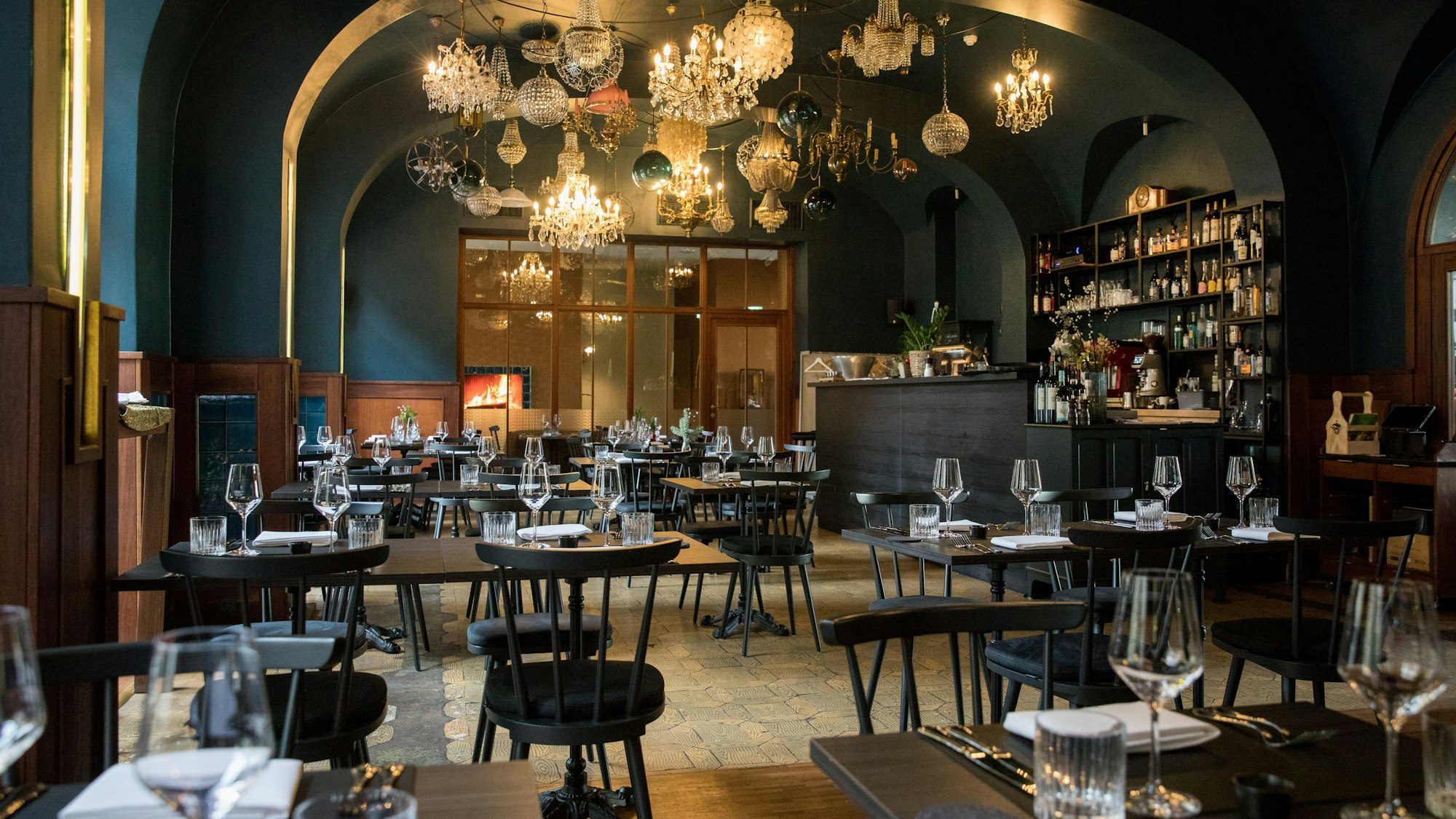 Ansichten des Restaurants „Augustin“