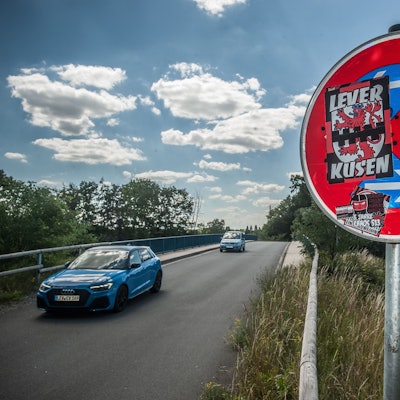 An der Autobahnbrücke im Kurtekotten. Wird für Autos gesperrt. Foto: Ralf Krieger