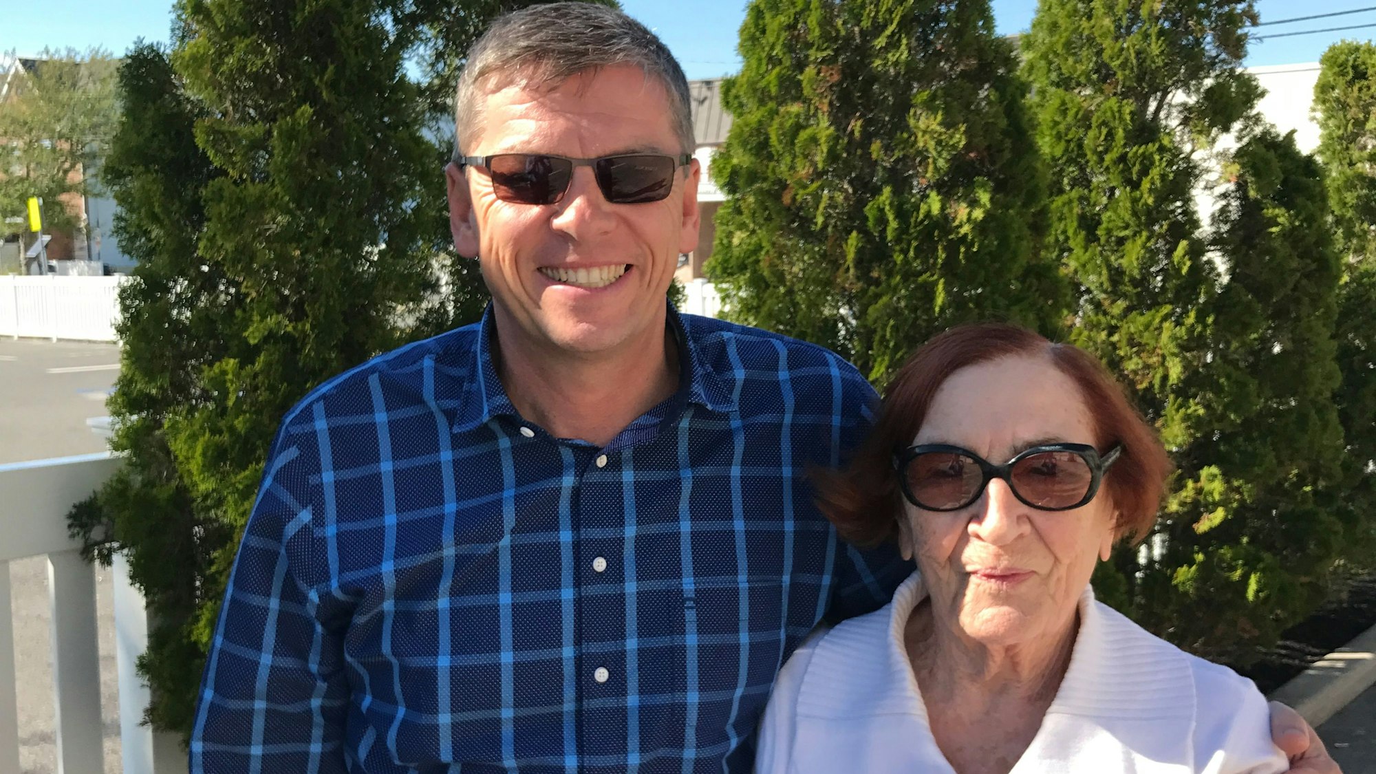 Christopher Landsberg und Elizabeth Reichert