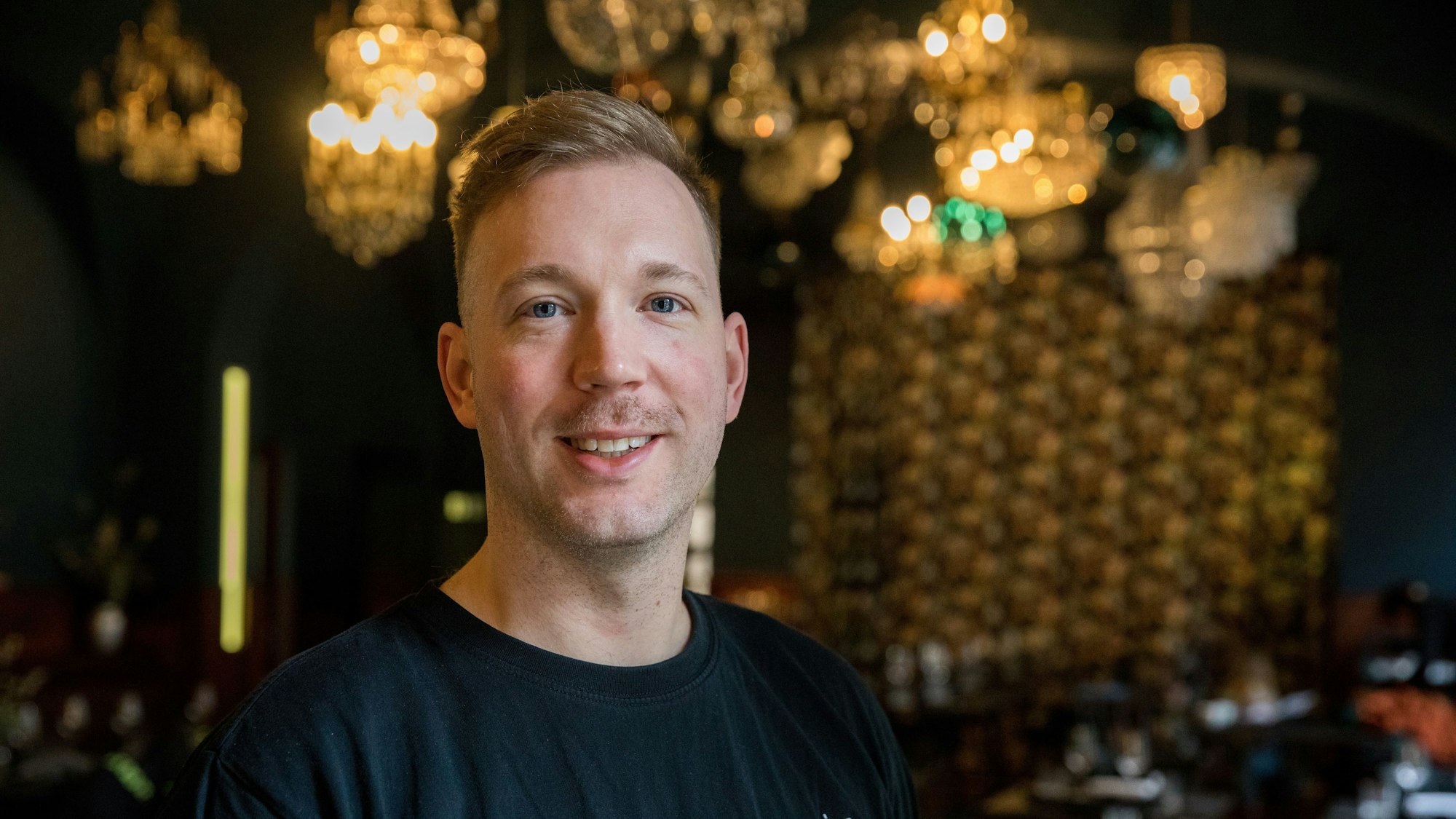 Eric Werner in seinem Restaurant „Augustin“