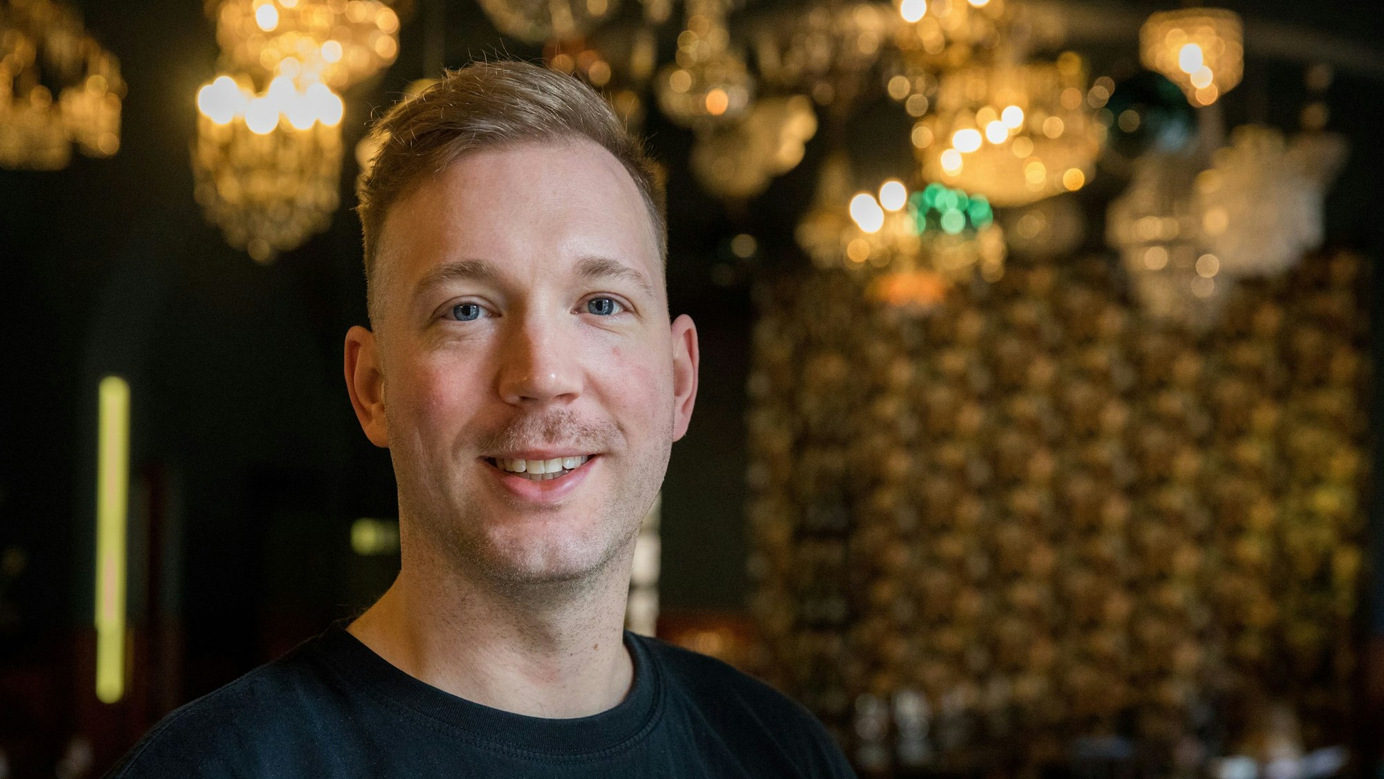 Eric Werner in seinem Restaurant „Augustin“.