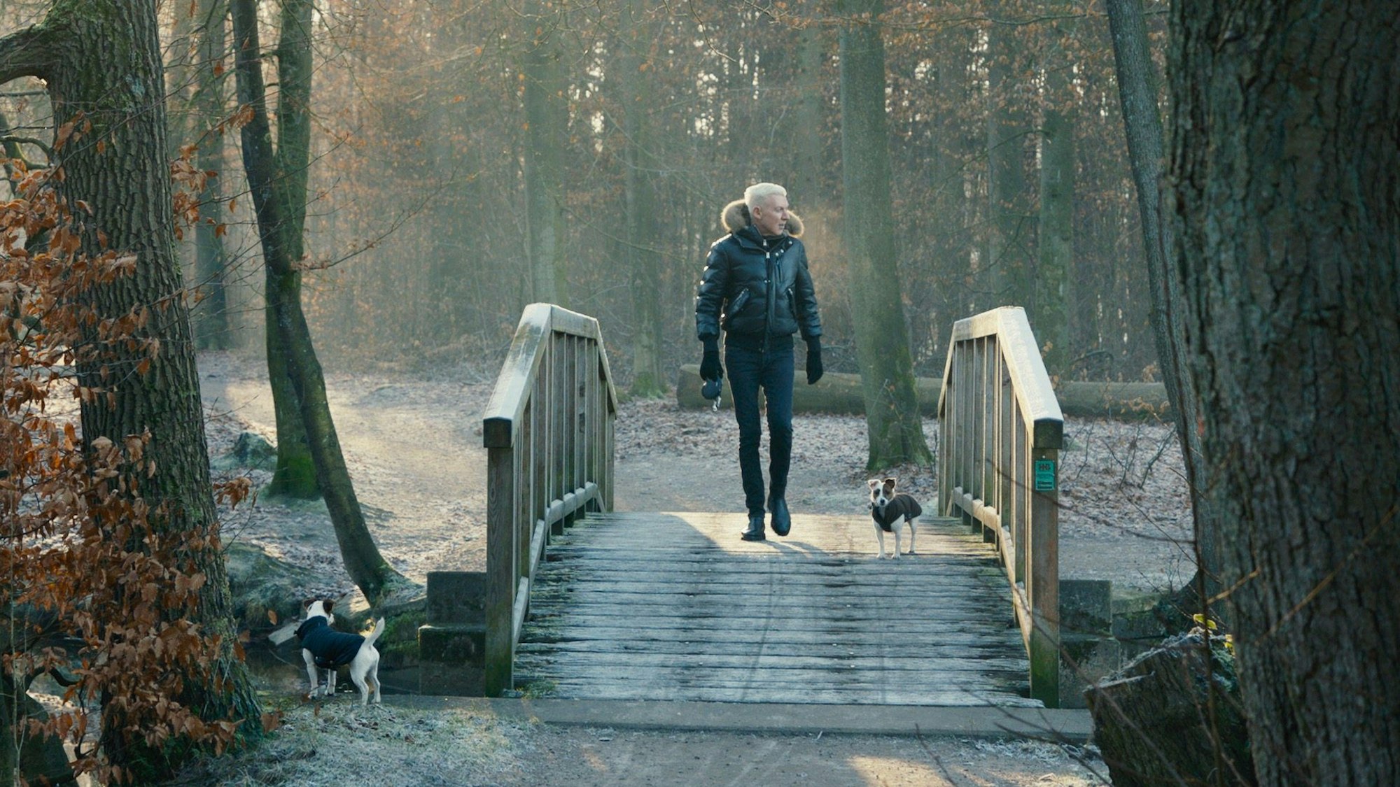 Hans Peter Geerdes als Künstler und Scooter-Frontmann H.P. Baxxter in einer Szene des Films ‚Fck 2020 - Zweieinhalb Jahre mit Scooter‘ (undatierte Filmszene).