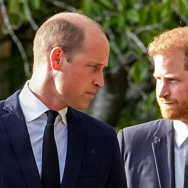 Prinz William und sein jüngerer Bruder Prinz Harry.