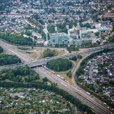 Autobahnkreuz leverkusen, A1, A3