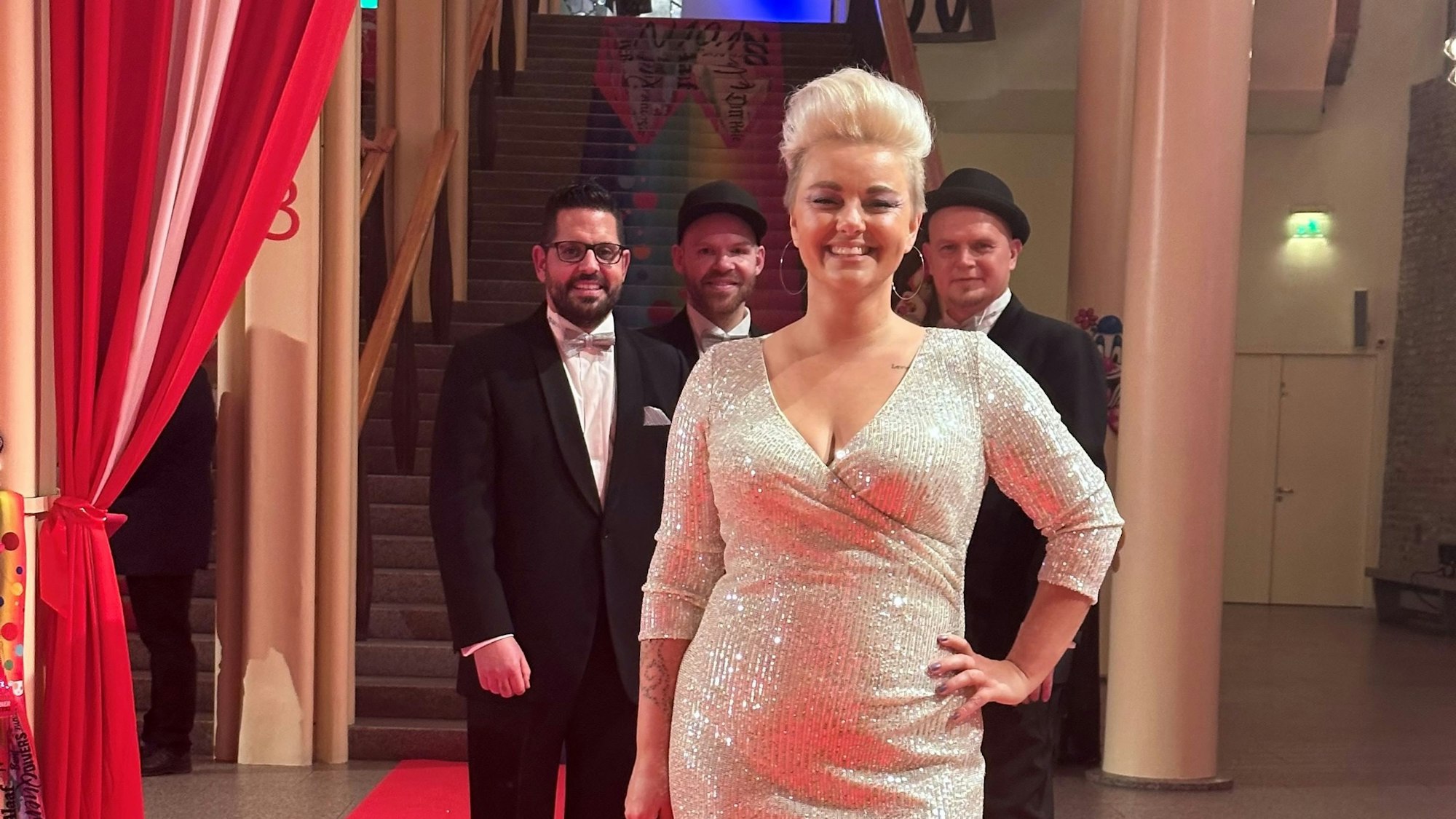 Nici Kempermann und die Jungs von Kempes Feinest.