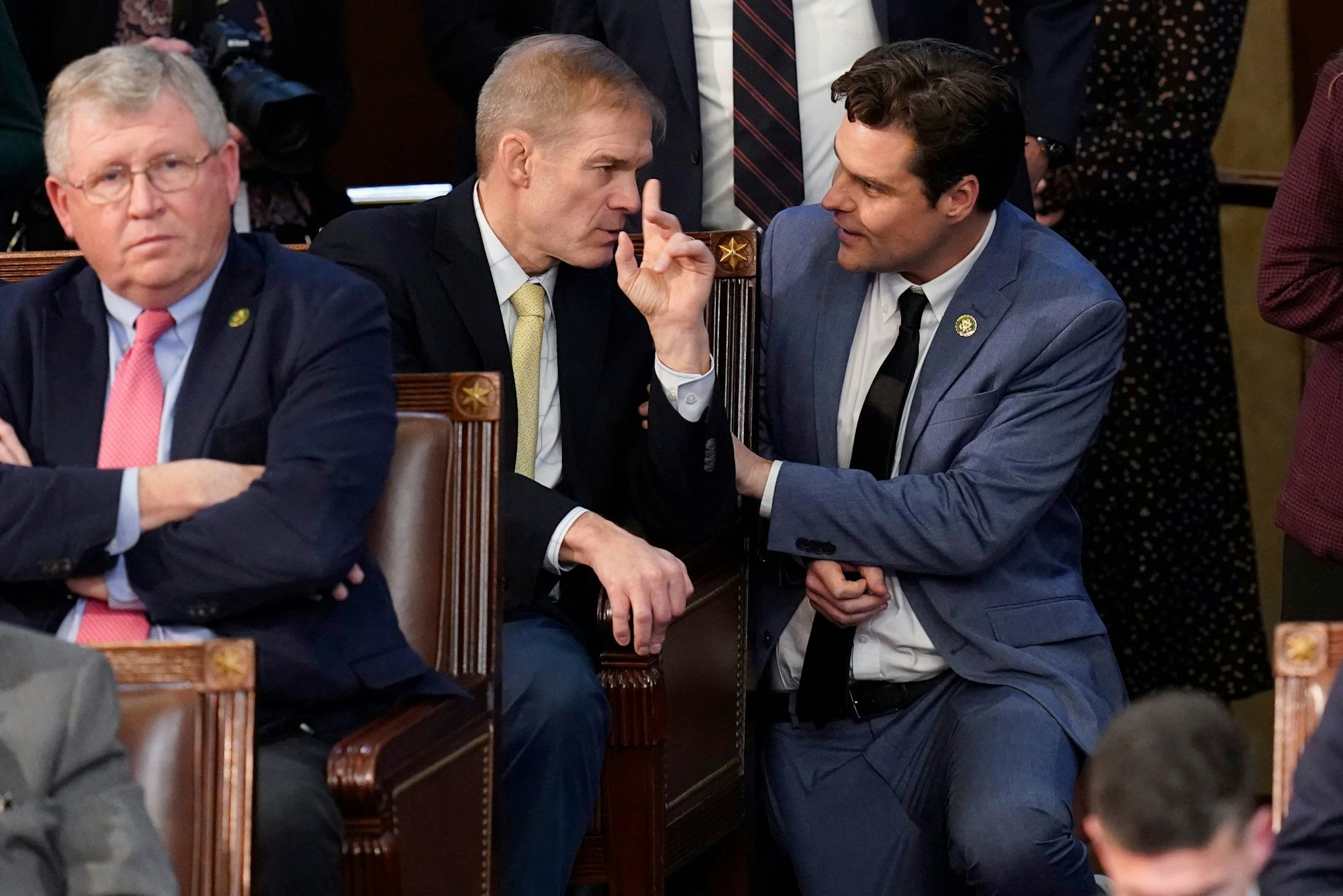 Matt Gaetz (rechts) und Jim Jordan